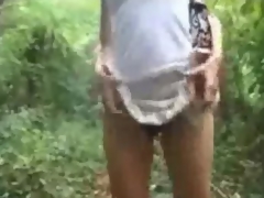 Old guy sucked overwrought a milf in a forest clip